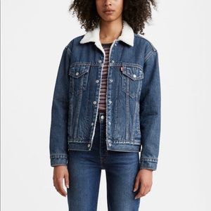 Sherpa trucker jacket